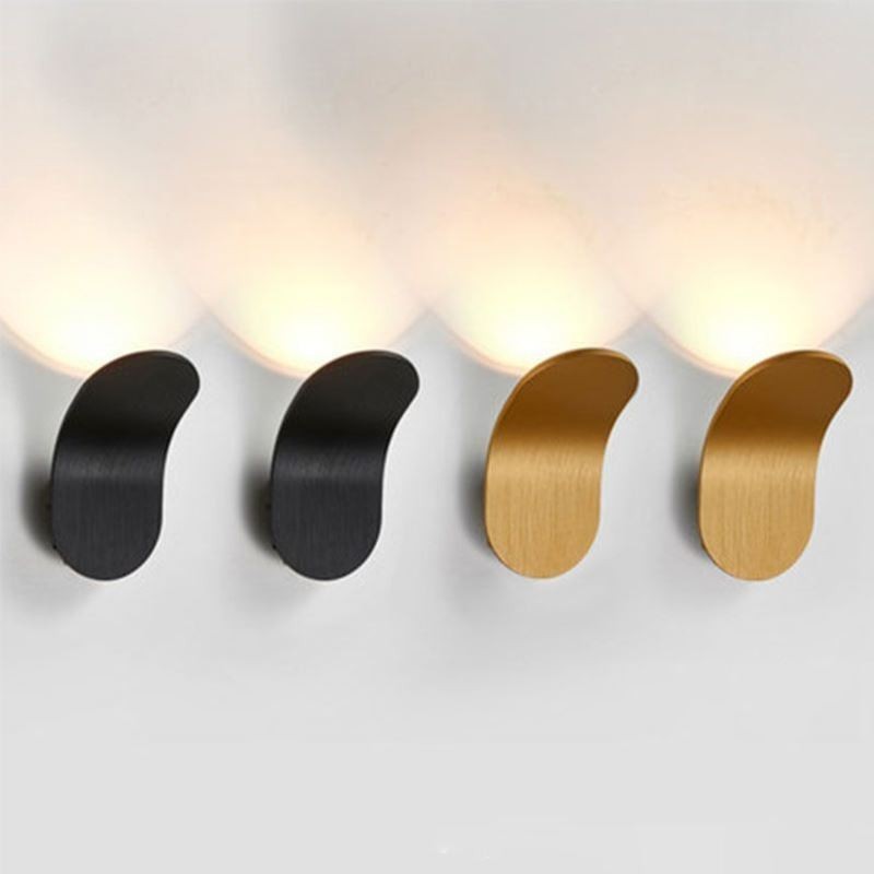 Minimalistické hliníkové nástěnné svítidlo