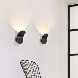 Minimalistické hliníkové nástěnné svítidlo