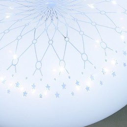 Moderní a smluvní móda typu Evropa, která absorbuje kupolovou světelnou lampu