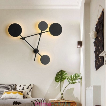 Moderní nástěnné svítidlo geometrického tvaru železné svítidlo nástěnné svítidlo Moderní nástěnné svítidlo geometrického tvaru železné svítidlo nástěnné svítidlo