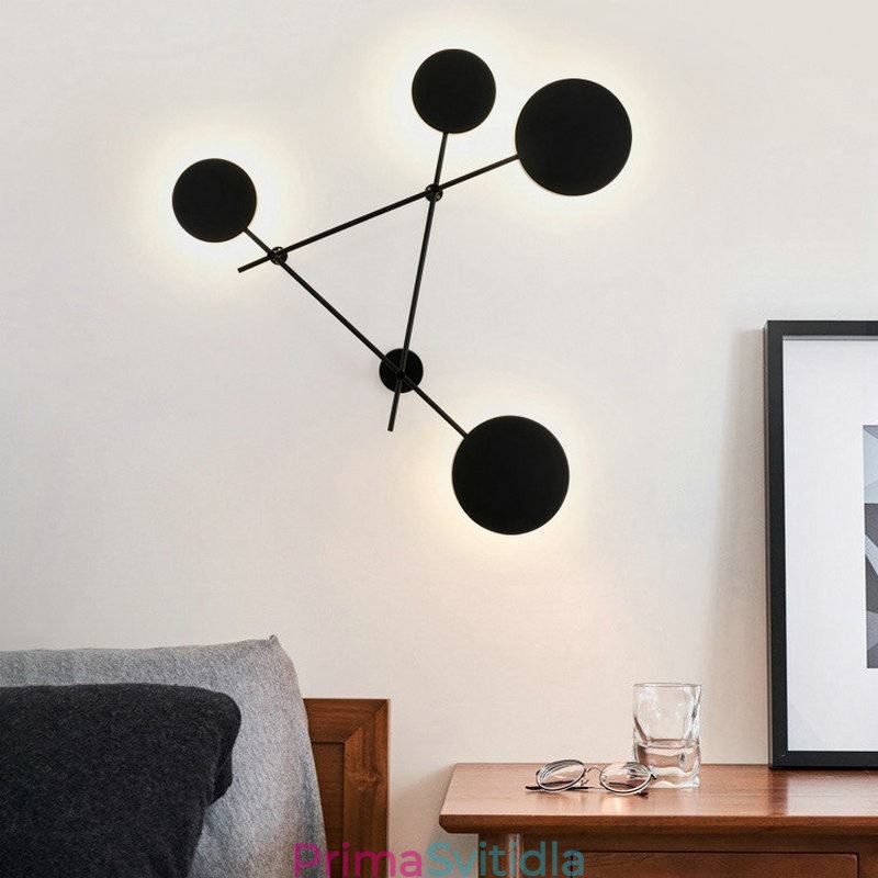 Moderní nástěnné svítidlo geometrického tvaru železné svítidlo nástěnné svítidlo