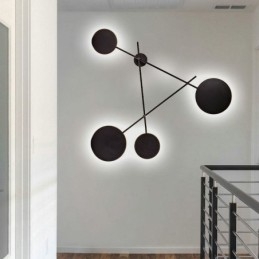 Moderní nástěnné svítidlo geometrického tvaru železné svítidlo nástěnné svítidlo
