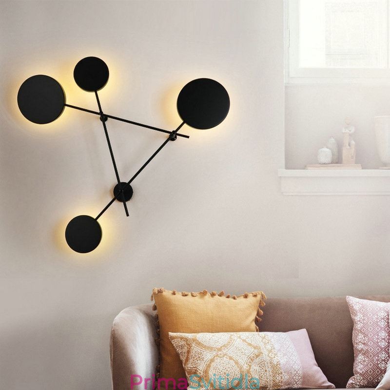 Moderní nástěnné svítidlo geometrického tvaru železné svítidlo nástěnné svítidlo