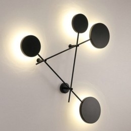 Moderní nástěnné svítidlo geometrického tvaru železné svítidlo nástěnné svítidlo
