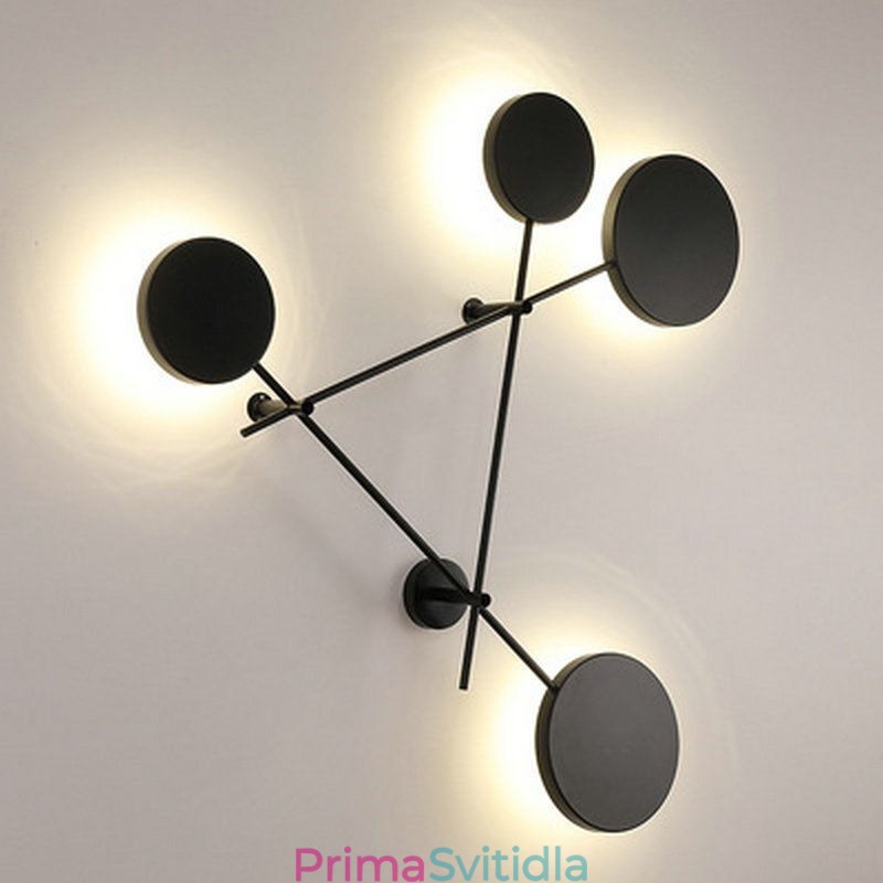 Moderní nástěnné svítidlo geometrického tvaru železné svítidlo nástěnné svítidlo