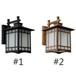 Venkovní světlo v čínském stylu Vodotěsný pavilon Tvar Stěna Světlo Zahradní Balkon