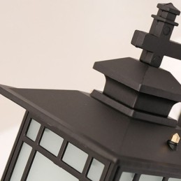 Venkovní světlo v čínském stylu Vodotěsný pavilon Tvar Stěna Světlo Zahradní Balkon