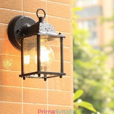 Evropské venkovní nástěnné svítidlo Vodotěsné čtvercové sloupové nástěnné světlo Nádvoří Zahrada Balkon Evropské venkovní nástěnné svítidlo Vodotěsné čtvercové sloupové nástěnné světlo Nádvoří Zahrada Balkon