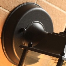 Evropské venkovní nástěnné svítidlo Vodotěsné čtvercové sloupové nástěnné světlo Nádvoří Zahrada Balkon