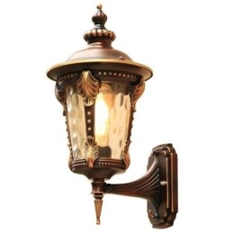 Evropské retro venkovní nástěnné nástěnné svítidlo Vodotěsné vyřezávané nástěnné osvětlení Zahrada Balkon Nádvoří