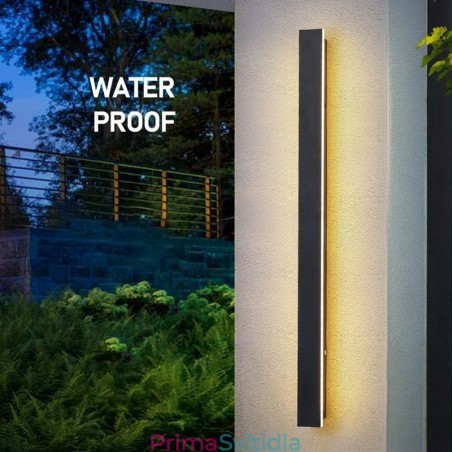 Venkovní dlouhé moderní moderní nástěnné svítidlo nástěnné svítidlo IP 44 pro verandu a zahradu Venkovní dlouhé moderní moderní nástěnné svítidlo nástěnné svítidlo IP 44 pro verandu a zahradu