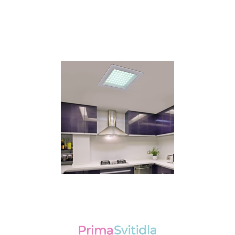 Moderní zapuštěná světla čtvercového tvaru