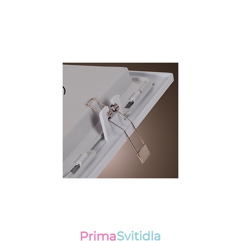 Moderní zapuštěná světla čtvercového tvaru