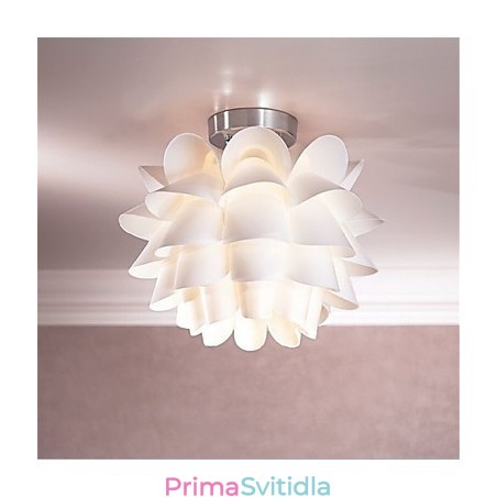 Bílé květinové stropní svítidlo 1 svítidlo závěsné závěsné svítidlo Bílé květinové stropní svítidlo 1 svítidlo závěsné závěsné svítidlo