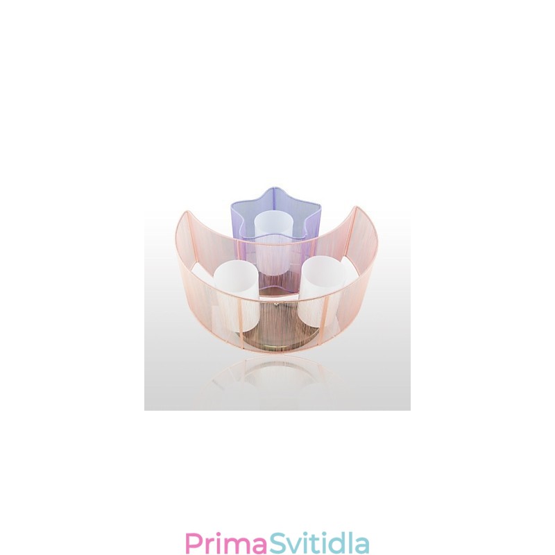 Kreslení Linka Romantické Hvězdy Měsíc Absorbuje Dome Light Lamp