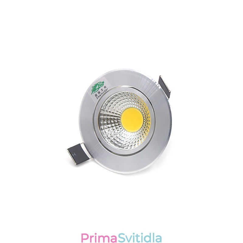 4ks Zweihnder 3W 300Lm COB stropní svítidlo Downlight teplé bílé světlo