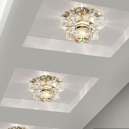 Křišťálová lampa Smd CreativeTube Spotlight Absorb Dome Light