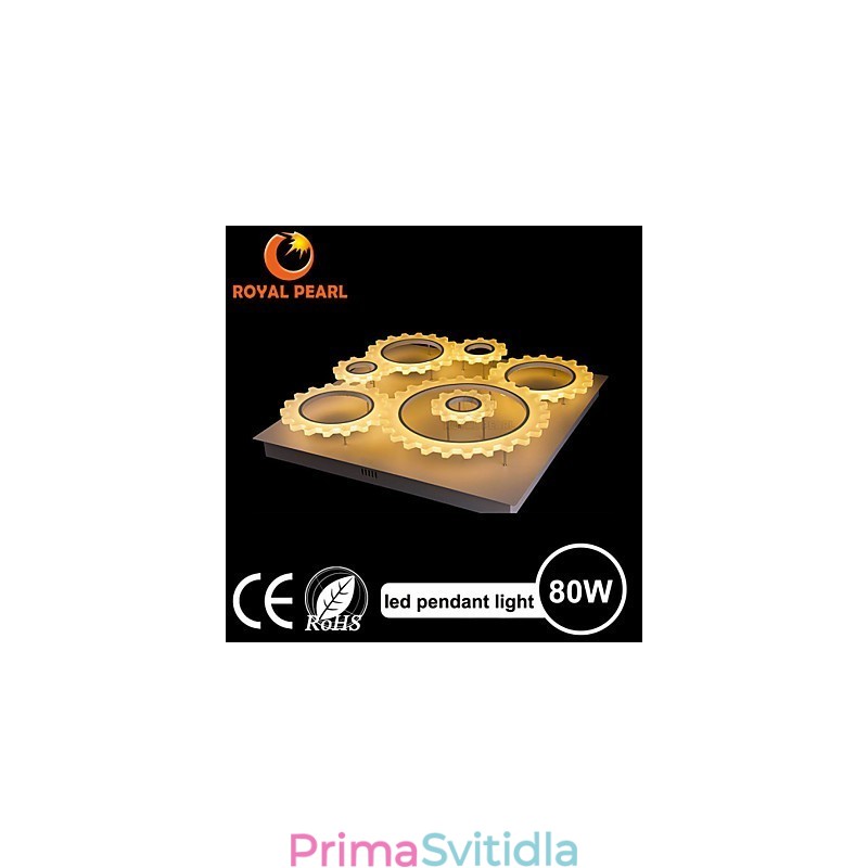 Cool White Epistar Chips 80W závěsné světlo