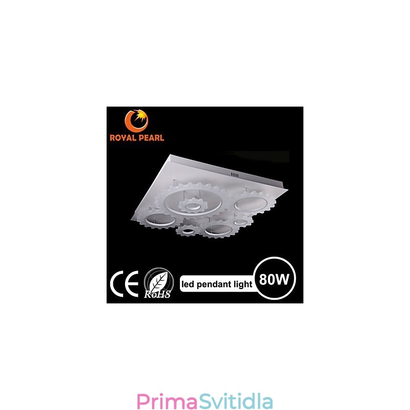 Cool White Epistar Chips 80W závěsné světlo