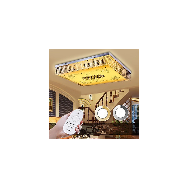 Zapuštěný křišťálový moderní moderní kov