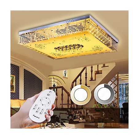 Zapuštěný křišťálový moderní moderní kov