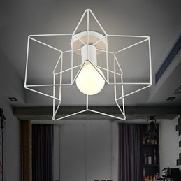 Pentagramová moderní kreativní svítidla na verandě, která absorbují světlo kopule