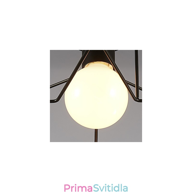 Pentagramová moderní kreativní svítidla na verandě, která absorbují světlo kopule