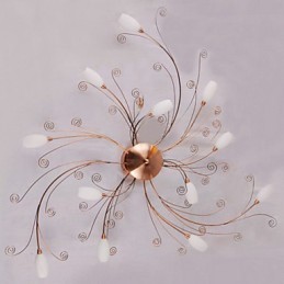 Umělecká hliníková zapuštěná světla s 12 světly