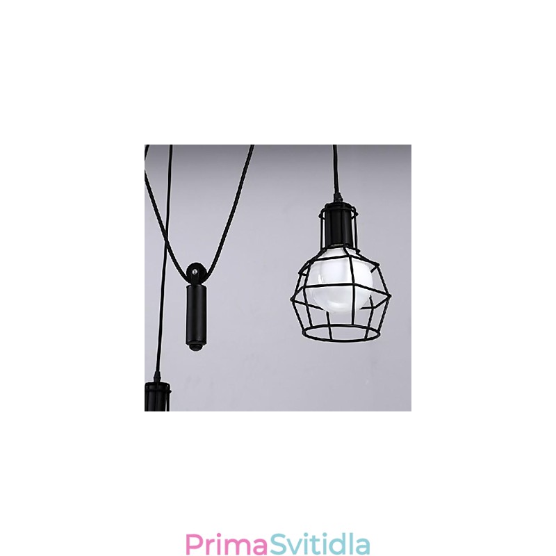 Tradiční klasická klasická vintage retro lucerna ve venkovském stylu mini malba s kovovým závěsným světlem jídelní