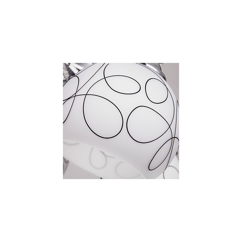 Lustr Modern Crystal Living 8 světel