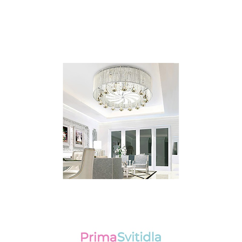 Zapuštěné křišťálové moderní moderní sklo