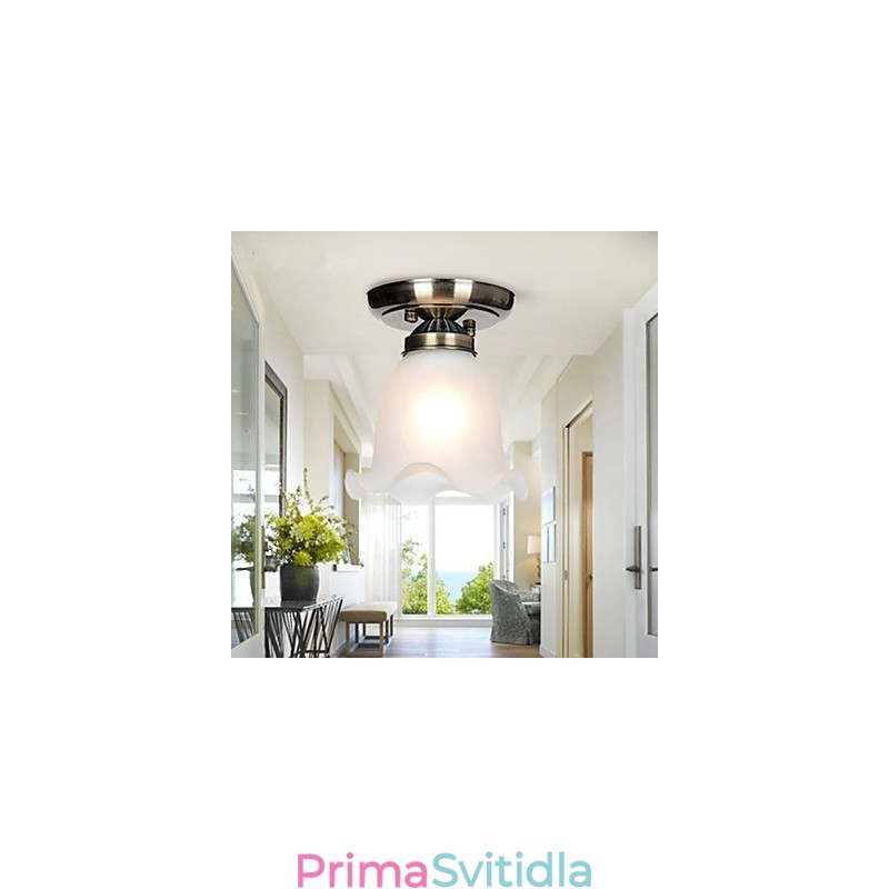 Tradiční galvanicky pokovená kovová bodová světla klasického mini stylu