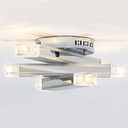 Moderní stropní svítidlo se 6 světly v elegantním designu