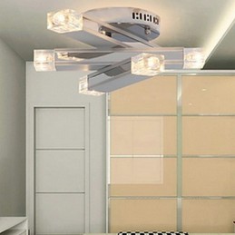 Moderní stropní svítidlo se 6 světly v elegantním designu