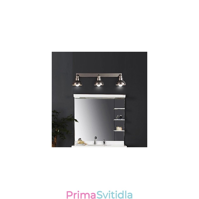 Zapuštěná hlava Trinal Light White Glass Hliníkový rám Módní moderní