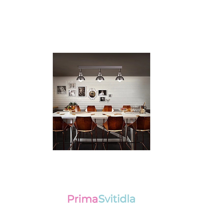 Zapuštěná hlava Trinal Light White Glass Hliníkový rám Módní moderní