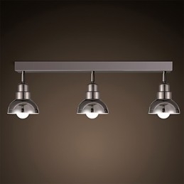 Zapuštěná hlava Trinal Light White Glass Hliníkový rám Módní moderní