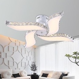 Moderní moderní křišťálový kovový zapuštěný držák