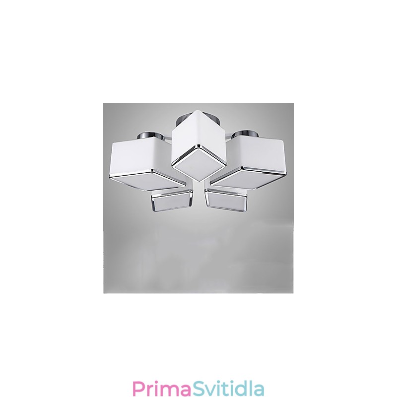 Zapuštěné moderní moderní sklo