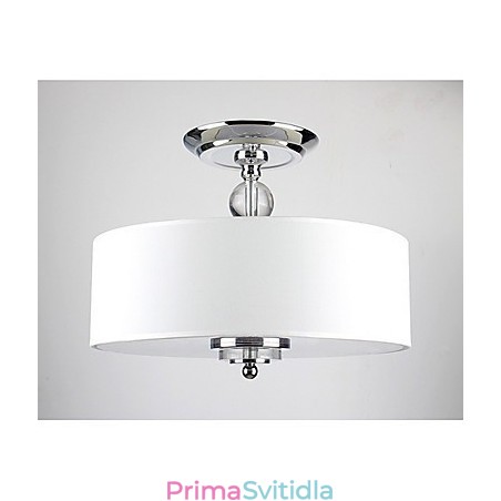 Elegant Crytal Flush Mount with 6 Lights in Cylinder Shade Elegant Crytal Flush Mount with 6 Lights in Cylinder Shade