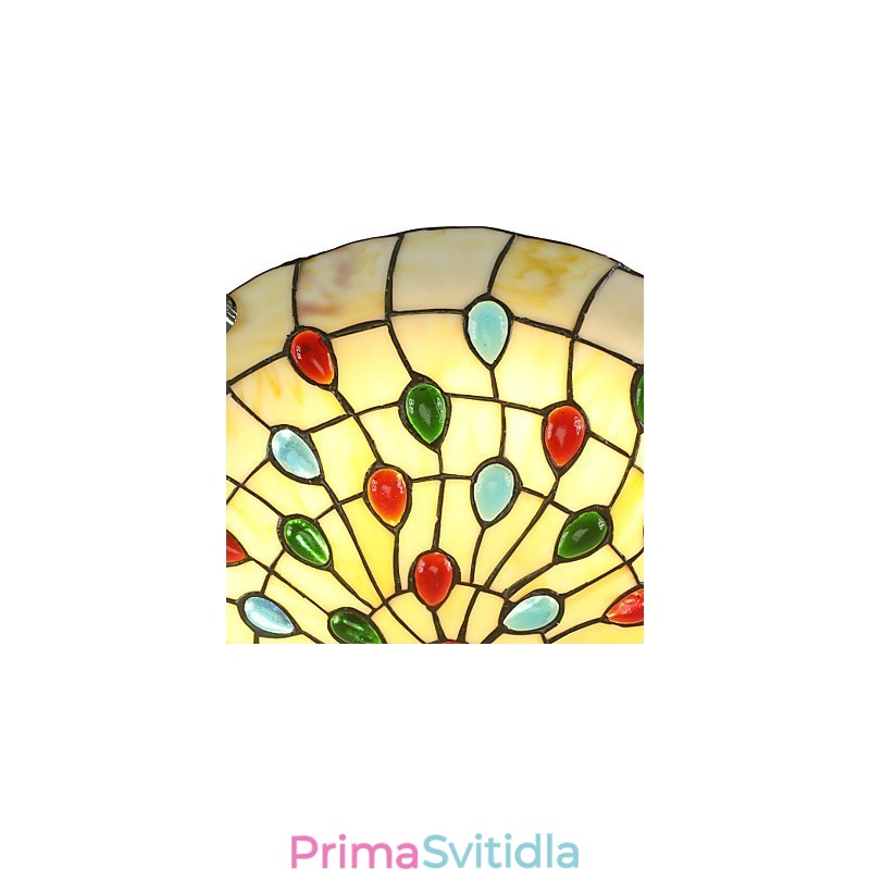 Stropní svítidlo ve středomořském stylu 50 cm zahradní osvětlení