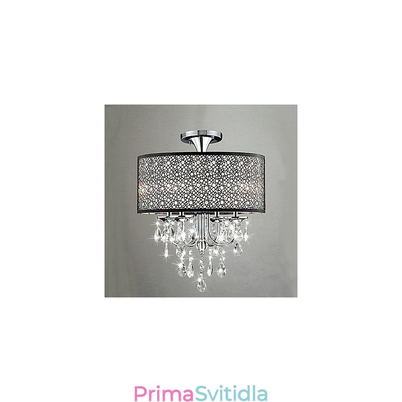 Tradiční klasický křišťálový kovový zapuštěný držák