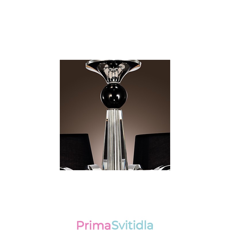 Moderní současný tradiční klasický rustikální domek Vintage Island chromový kovový lustr Jídelní