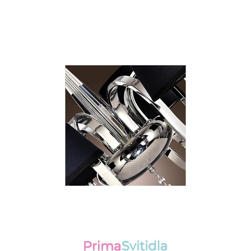 Moderní současný tradiční klasický rustikální domek Vintage Island chromový kovový lustr Jídelní