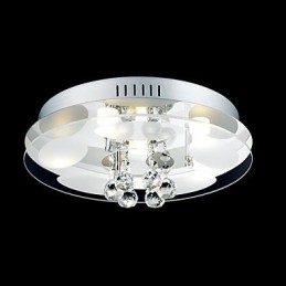 Dráhová světla Crystal Modern Contemporary Metal