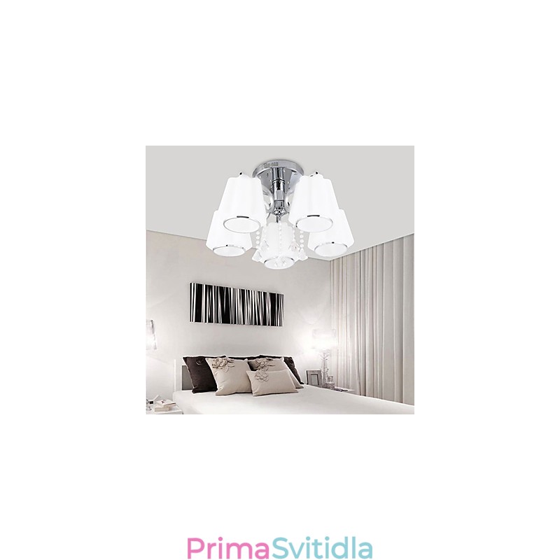 Zapuštěné křišťálové moderní moderní sklo