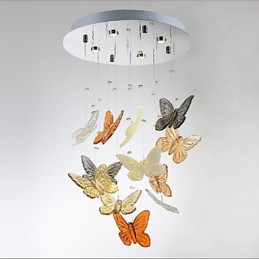 Křišťálová lampa Kruhový motýl Krystalová lampa 4