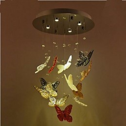 Křišťálová lampa Kruhový motýl Krystalová lampa 4