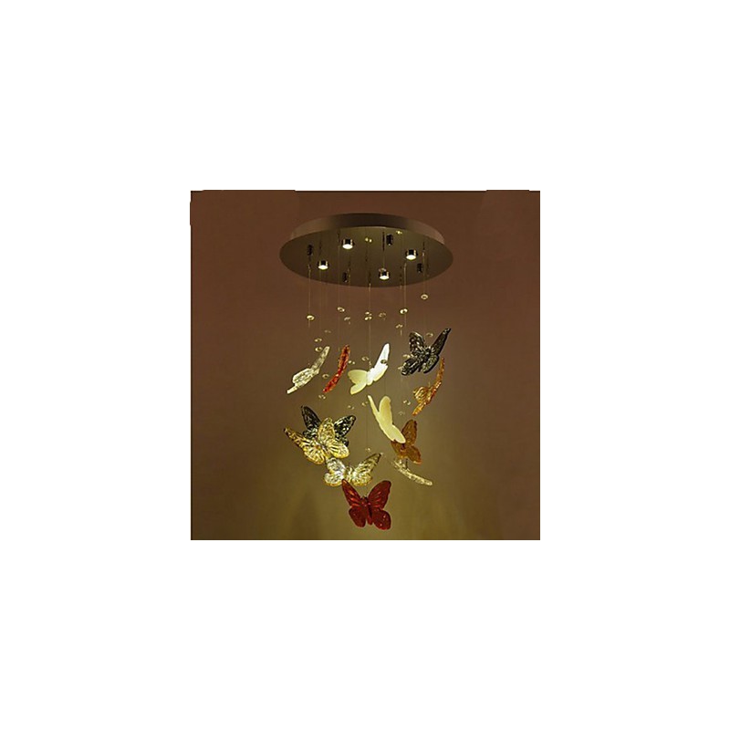 Křišťálová lampa Kruhový motýl Krystalová lampa 4