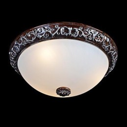 Zapuštěná montáž Light Glass Rein Stříbrná řezba European Classic